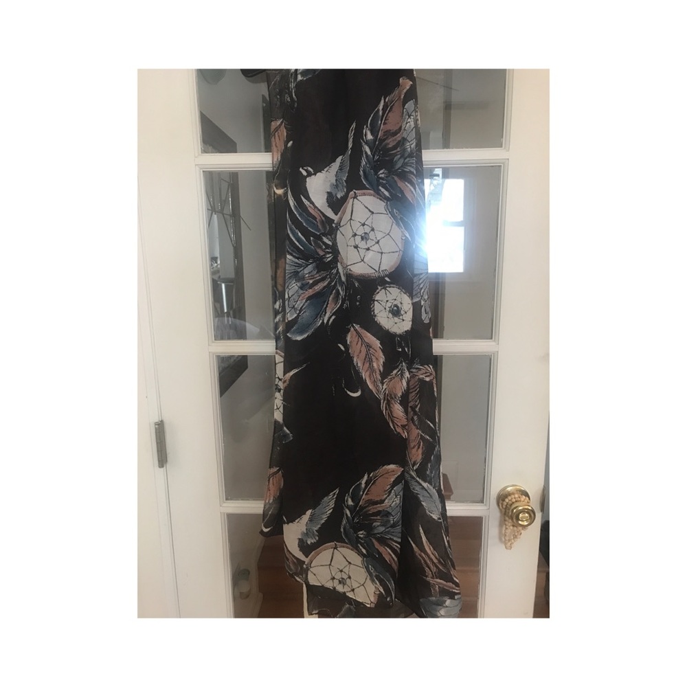 Dream catcher/ feather scarf